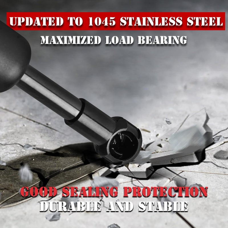 KitsPro مساعدة الباب الخلفي للشاحنة من KitsPro لسيارة Ford F-250 F-350 Super Duty 2017-2024 ملحقات الشاحنة دعامة تخميد الباب الخلفي، حزمة من 1 - Image 4